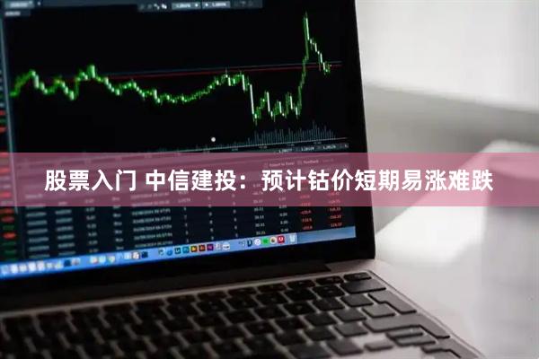股票入门 中信建投：预计钴价短期易涨难跌